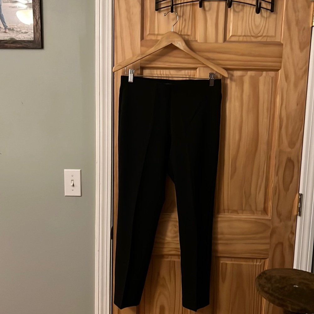 Black, stretchy, work pants - classy, elegant